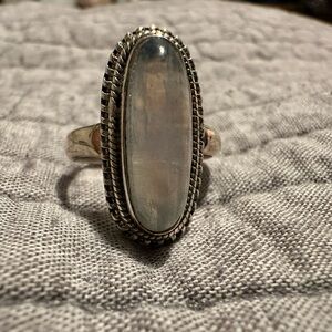 Enamel Teal Cordoba Stacker Ring